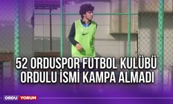 52 Orduspor Futbol Kulübü, Ordulu İsmi Kampa Almadı