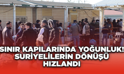 Sınır Kapılarında Yoğunluk! Suriyelilerin Dönüşü Hızlandı