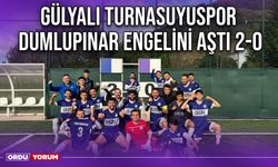 Gülyalı Turnasuyuspor, Dumlupınar Engelini Aştı 2-0