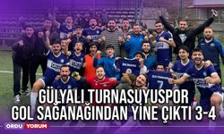 Gülyalı Turnasuyuspor Gol Sağanağından Yine Çıktı 3-4