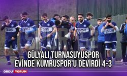 Gülyalı Turnasuyuspor, Evinde Kumruspor'u Devirdi 4-3