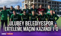 Ulubey Belediyespor Erteleme Maçını Kazandı 1-0