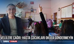 Velilere Çağrı: Hasta Çocukları Okula Göndermeyin