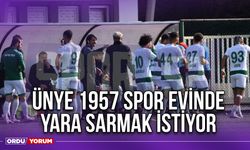 Ünye 1957 Spor Evinde Yara Sarmak İstiyor