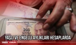 Yaşlı ve Engelli Aylıkları Hesaplarda