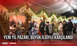 Yeni Yıl Pazarı, Büyük İlgiyle Karşılandı