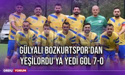 Gülyalı Bozkurtspor'dan Yeşilordu'ya Yedi Gol 7-0