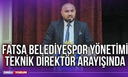 Fatsa Belediyespor Yönetimi Teknik Direktör Arayışında