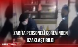 Zabıta Personeli Görevinden Uzaklaştırıldı