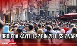 Ordu’da Kayıtlı 22 bin 281 İşsiz Var!