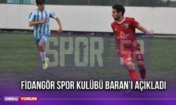 Fidangör Spor Kulübü, Baran’ı Açıkladı