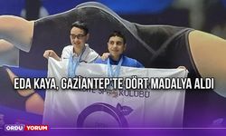 Eda Kaya, Gaziantep’te Dört Madalya Aldı