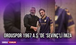 Orduspor 1967 A.Ş.'de 'Sevinç'li İmza