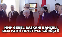 MHP Genel Başkanı Bahçeli, DEM Parti heyetiyle görüştü