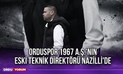 Orduspor 1967 A.Ş.'nin Eski Teknik Direktörü Nazilli'de