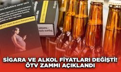 Sigara ve Alkol Fiyatları Değişti! ÖTV Zammı Açıklandı