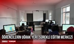 Öğrencilerin Uğrak Yeri; Sürekli Eğitim Merkezi