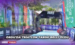 Ordu'da Triatlon Tarihi Belli Oldu