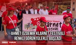 Ahmet Özdemir Klarnet Festivali Renkli Görüntülerle Başladı