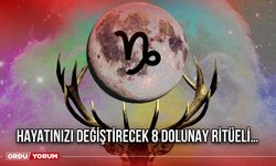Oğlak Dolunayı Başladı! İşte Hayatınızı Değiştirecek 8 Dolunay Ritüeli…