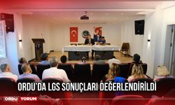 Ordu’da LGS Sonuçları Değerlendirildi