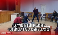 İlk Yardım Eğitimleriyle 100 Binden Fazla Kişiye Ulaşıldı
