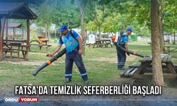 Fatsa'da Temizlik Seferberliği Başladı