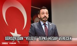 Gürsoy’dan “Yeliz’e” Tepki: Hesap Verecek