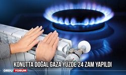 Konutta Doğal Gaza Yüzde 24 Zam Yapıldı