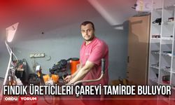 Fındık Üreticileri Çareyi Tamirde Buluyor