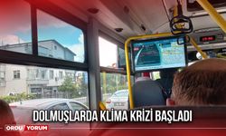 Dolmuşlarda Klima Krizi Başladı