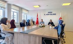 Öğrenciler Ordu İl Müftülüğünde Ağırlandı