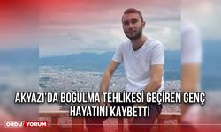 Akyazı’da Boğulma Tehlikesi Geçiren Genç Hayatını Kaybetti