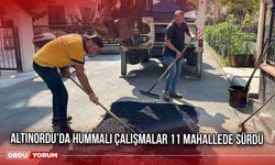Altınordu’da Hummalı Çalışmalar 11 Mahallede Sürdü