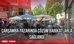 Çarşamba Pazarında Çözüm Barikatlarla Sağlandı