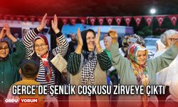 Gerce’de Şenlik Coşkusu Zirveye Çıktı