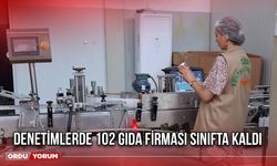 Denetimlerde 102 Gıda Firması Sınıfta Kaldı