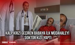 Kalp Krizi Geçiren Babaya İlk Müdahaleyi ‘Doktor Kızı’ Yaptı