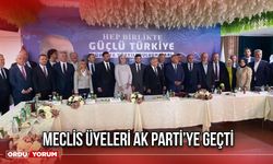 Meclis Üyeleri AK Parti’ye Geçti