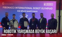 Robotik Yarışmada Büyük Başarı