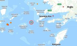 Ege Denizi Bodrum açıklarında gece yarısı 4,2 büyüklüğünde deprem!