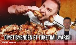 Diyetisyenden Et Tüketimi Uyarısı!