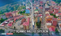 12 Taşınmaz İhale İle Satılacak