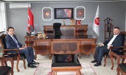 Kaymakamdan Veda Ziyareti