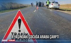 8 Yaşındaki Çocuğa Araba Çarptı