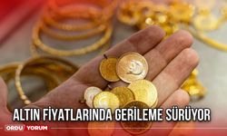 Altın Fiyatlarında Gerileme Sürüyor
