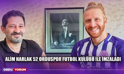 Alim Harlak 52 Orduspor Futbol Kulübü ile İmzaladı