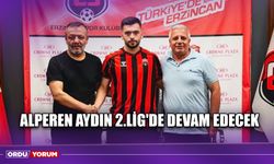 Alperen Aydın 2.Lig'de Devam Edecek