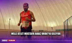 Milli Atlet Mustafa Araç Ordu'ya Geliyor