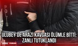 Ulubey'de Arazi Kavgası Ölümle Bitti: Zanlı Tutuklandı